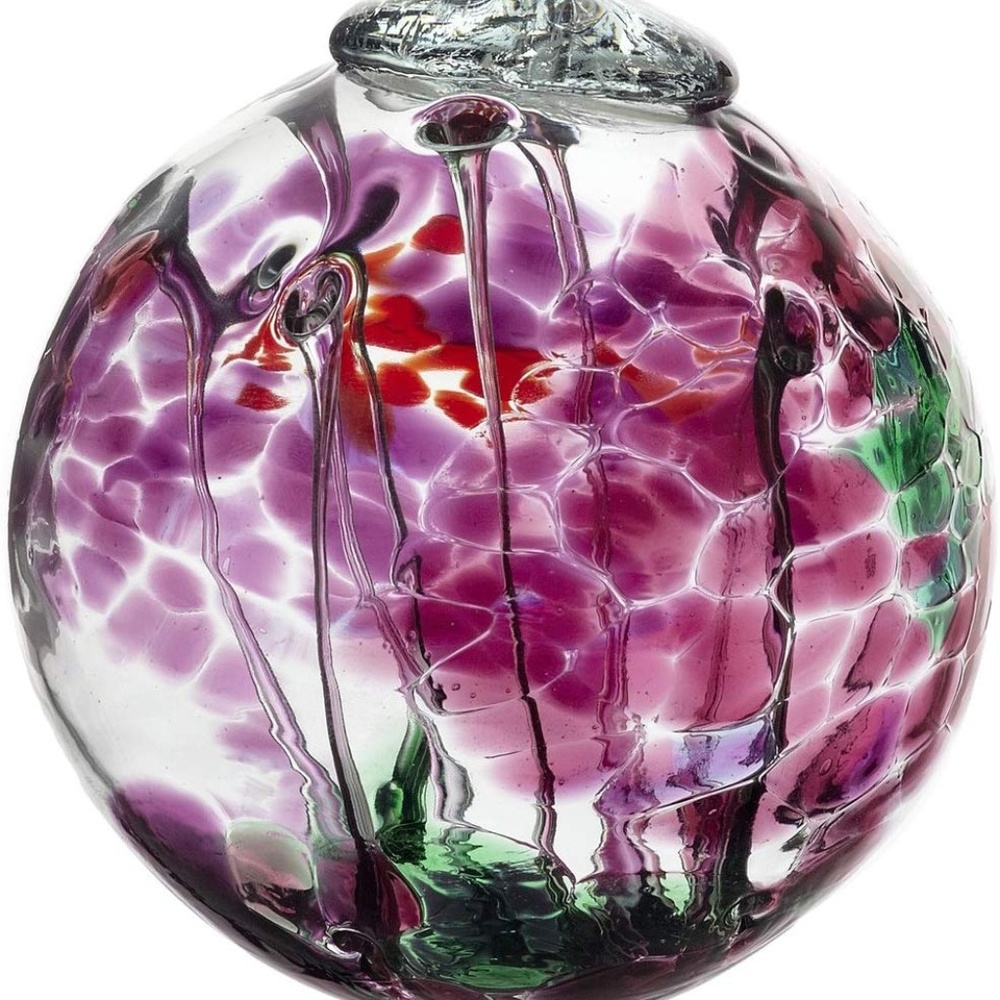 spirit orb witch ball glass fairy orb 6 inch